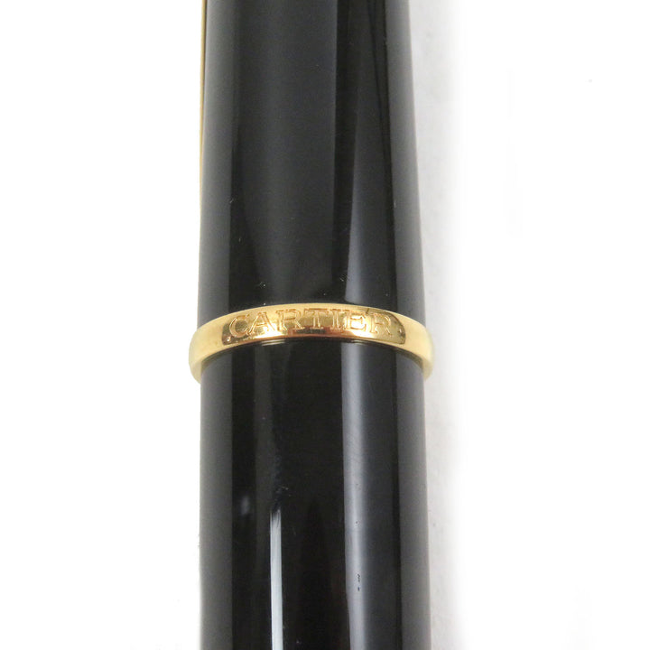 Very Good Cartier fountain pen Diaboro de Cartier Cap type Black gold