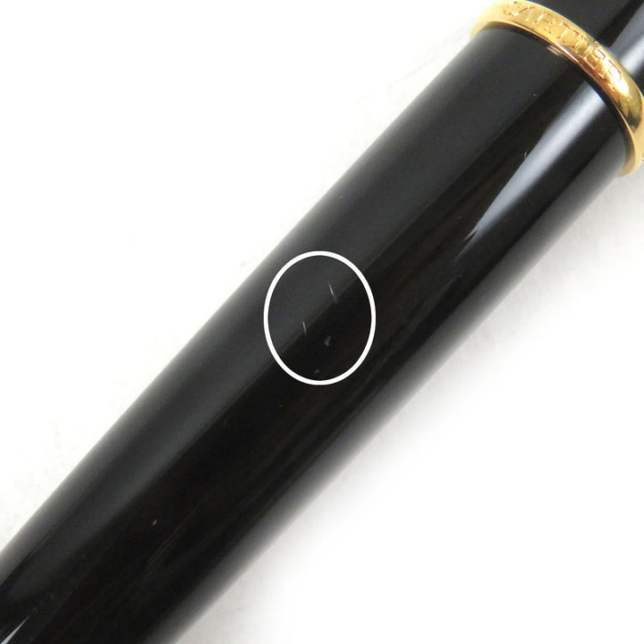 Very Good Cartier fountain pen Diaboro de Cartier Cap type Black gold