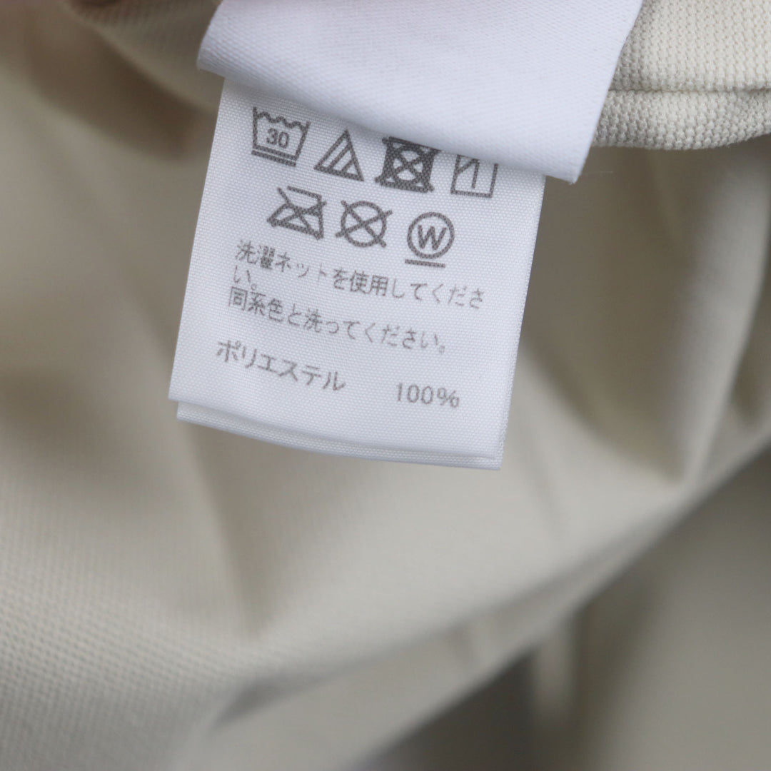 Great HOMME PLISSE ISSEY MIYAKE coat beige polyester mens 1 HP13FA305