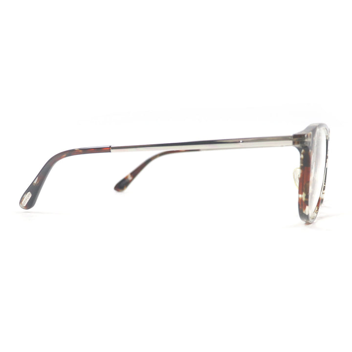 Excellent TOM FORD Glasses Marble Blue Light Cut Brown mens TF5593
