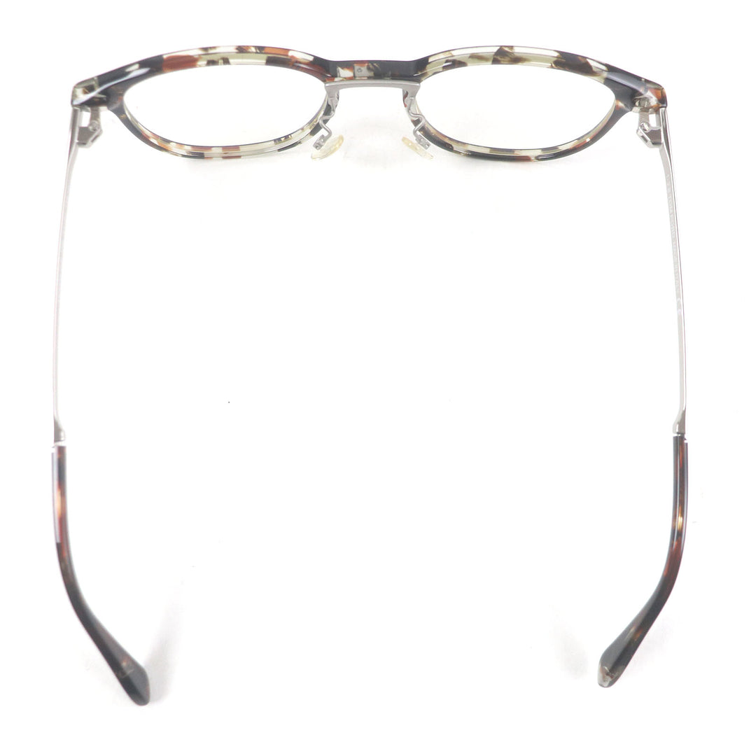 Excellent TOM FORD Glasses Marble Blue Light Cut Brown mens TF5593
