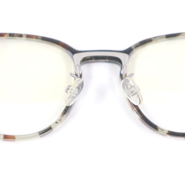 Excellent TOM FORD Glasses Marble Blue Light Cut Brown mens TF5593