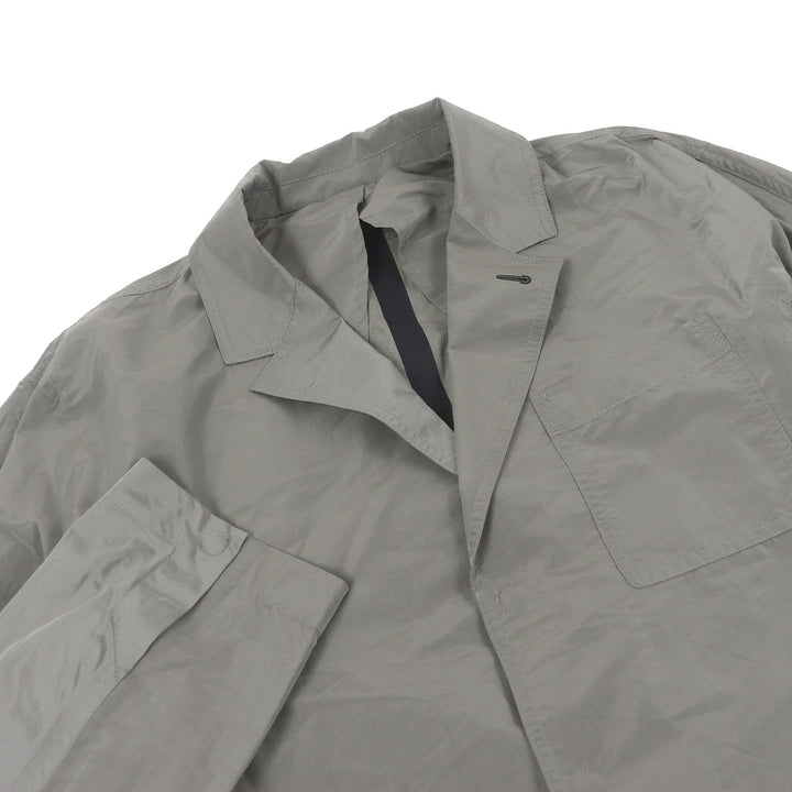 Great DIOR Jacket Embroidered logo packable saddle gray Nylon mens 48