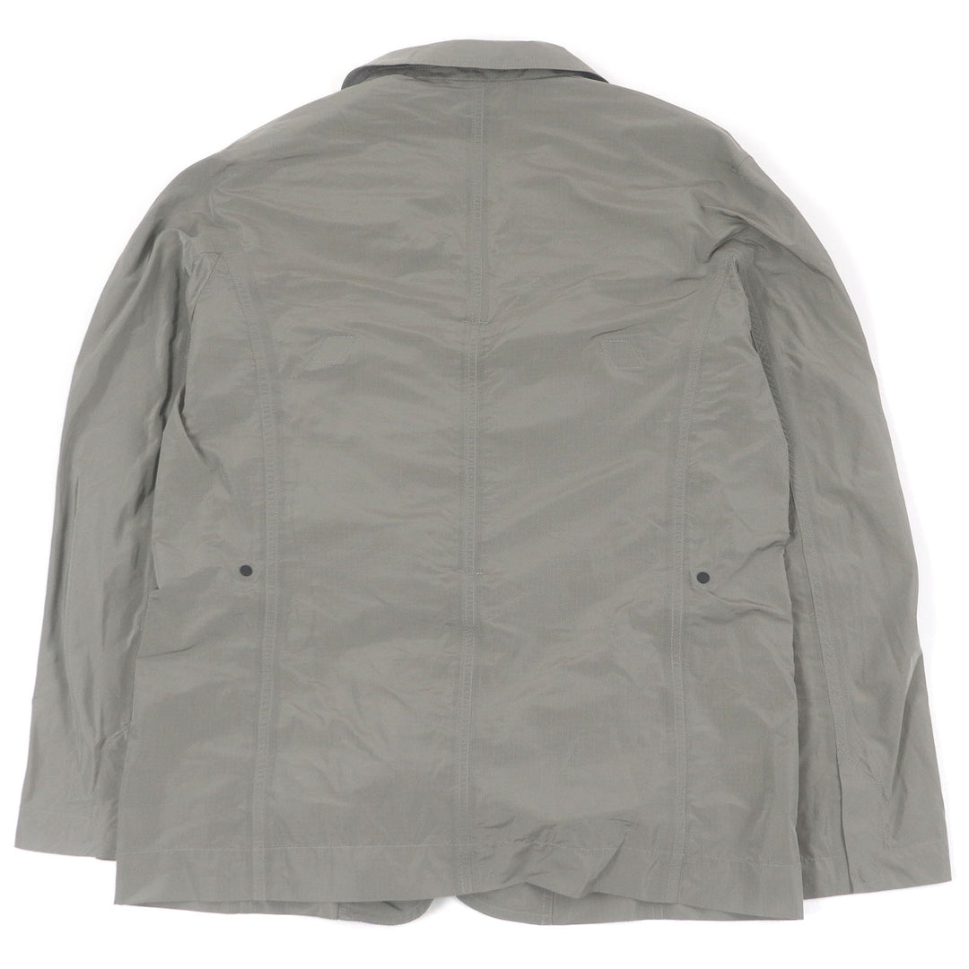 Great DIOR Jacket Embroidered logo packable saddle gray Nylon mens 48