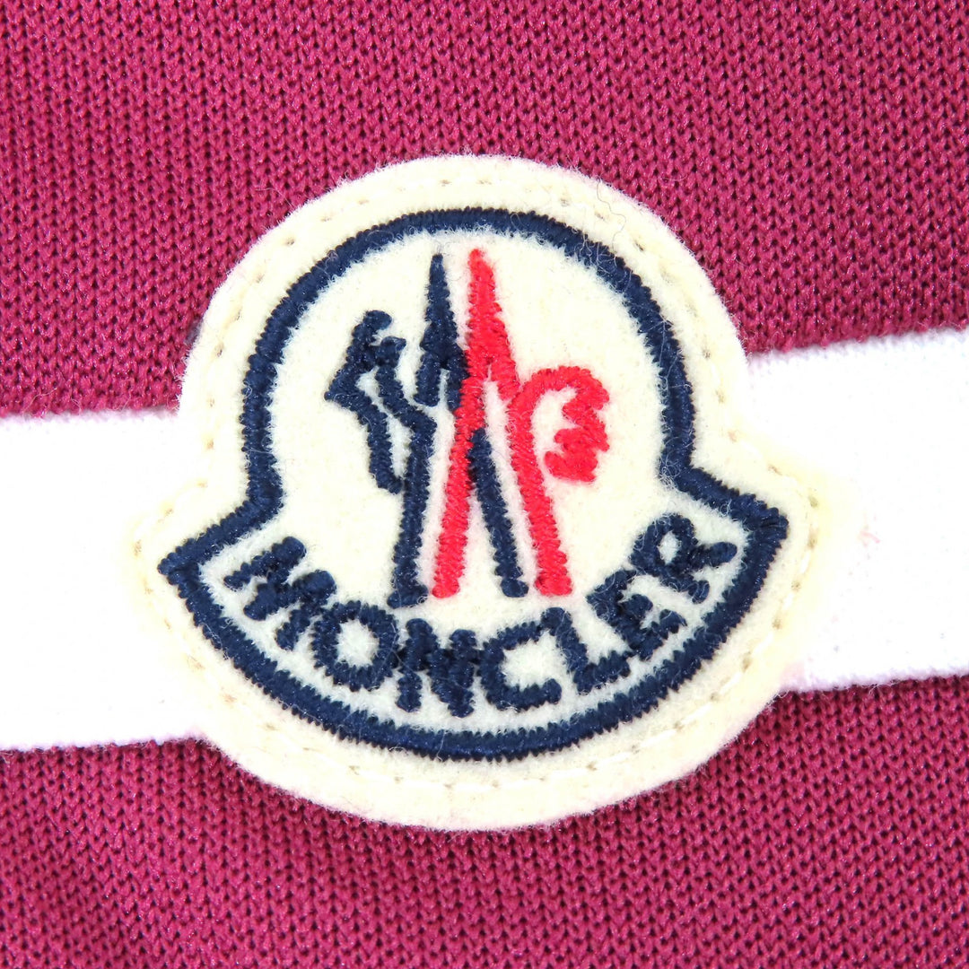 Pristine MONCLER Down vest VEST Logo patch, ZIP UP Women M H10938G00027