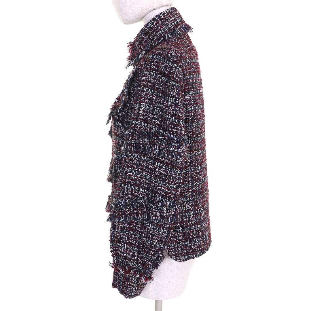 Great CHANEL Jacket Red wool Women 34 P49469