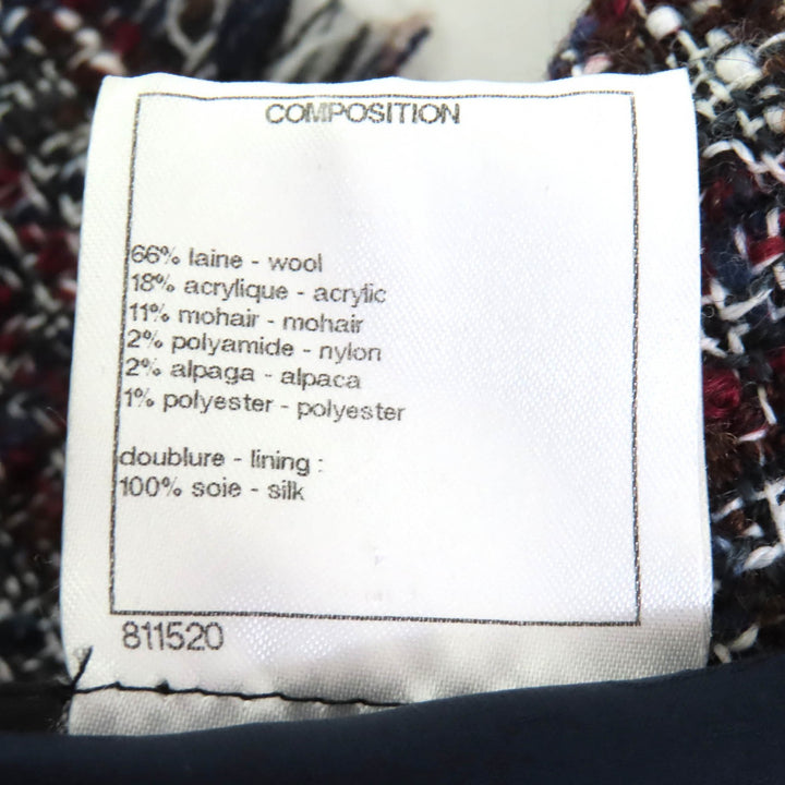 Great CHANEL Jacket Red wool Women 34 P49469