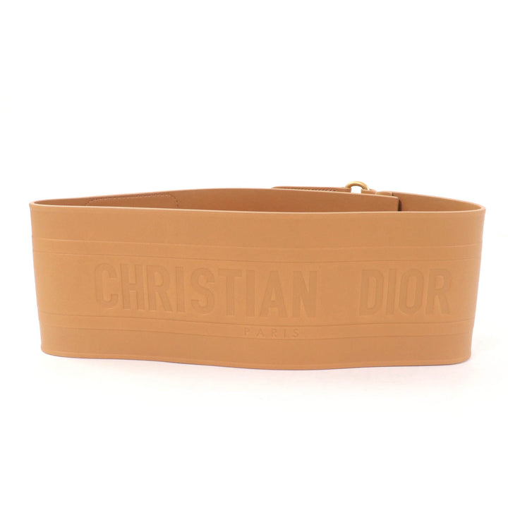Excellent Christian Dior belt D-WAIST Maxi Double Brown leather Women B0098CMIV