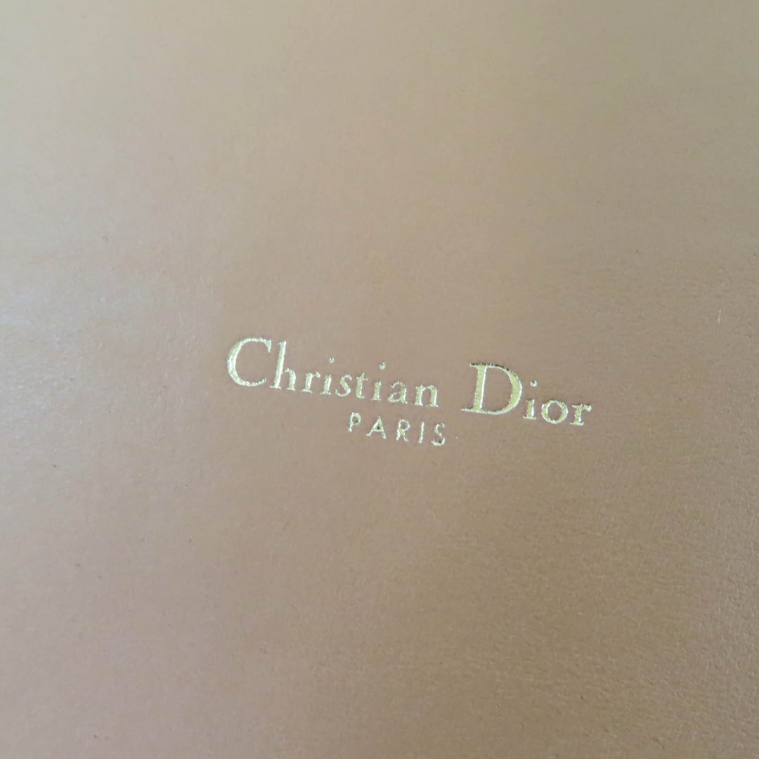 Excellent Christian Dior belt D-WAIST Maxi Double Brown leather Women B0098CMIV