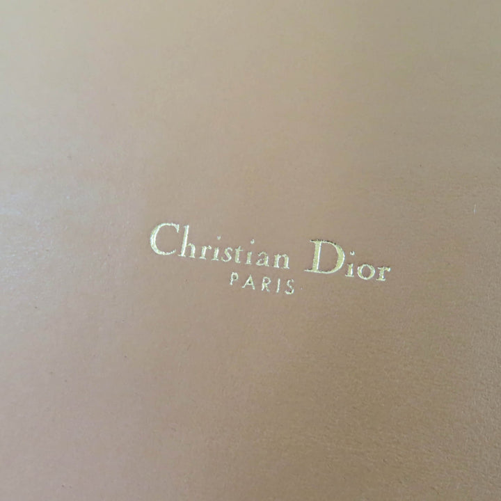 Excellent Christian Dior belt D-WAIST Maxi Double Brown leather Women B0098CMIV