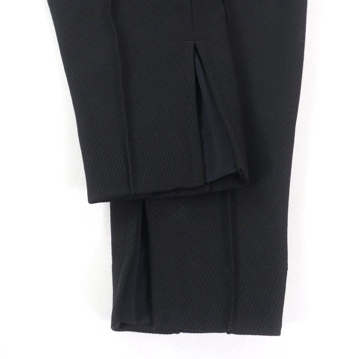 Excellent PRADA Pants black Virgin wool Women 36 P235H