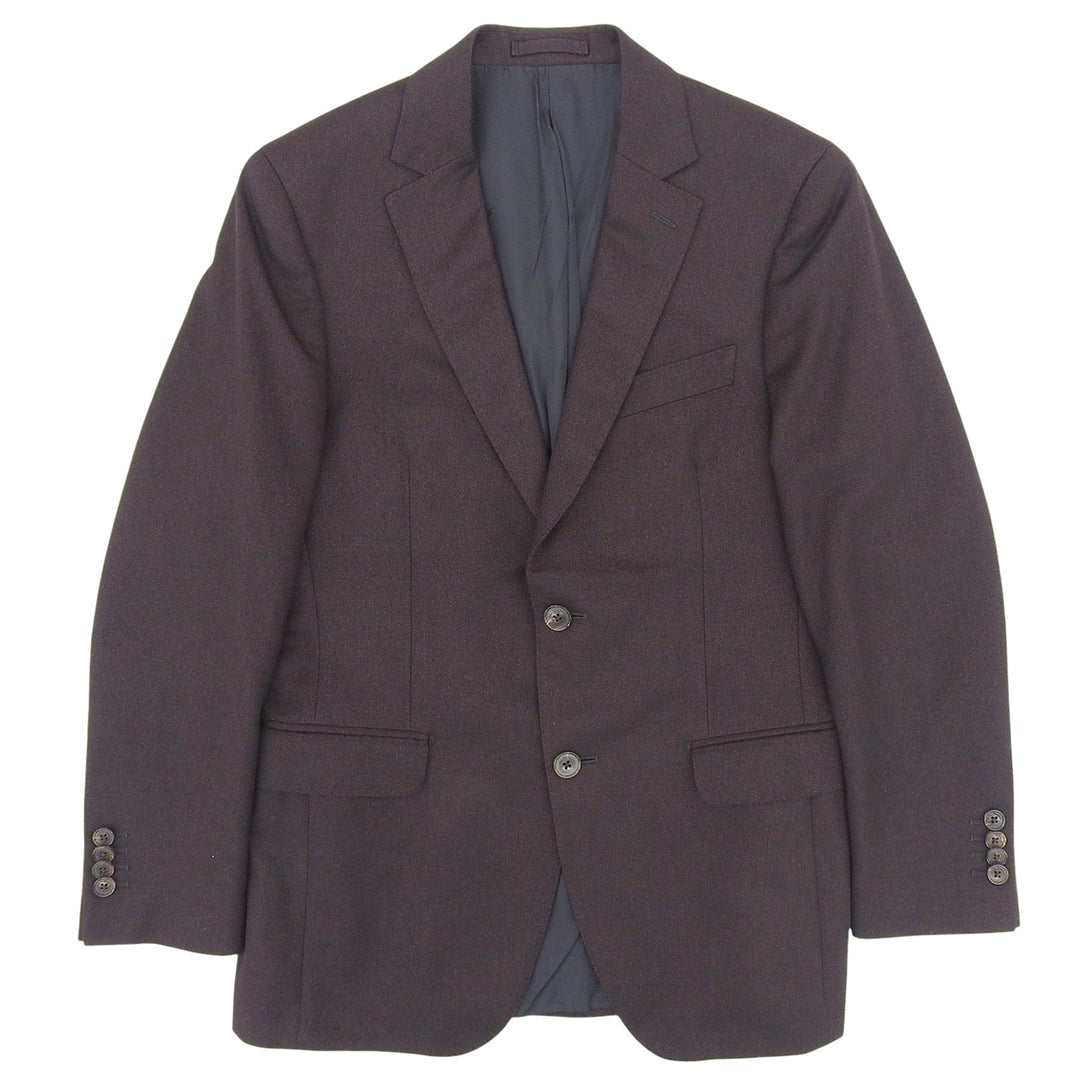Excellent Salvatore Ferragamo tailored jacket single Brown cashmere mens 46