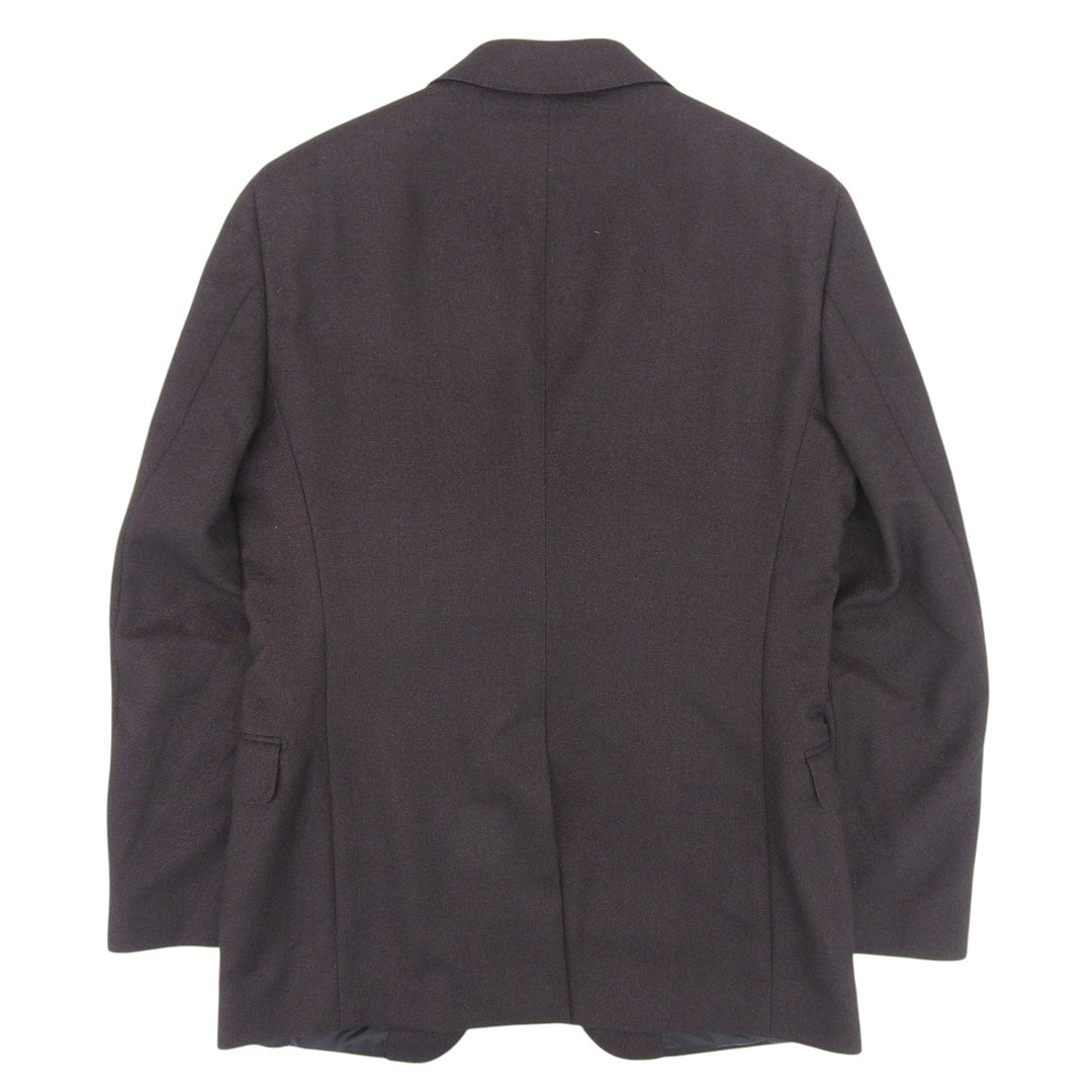 Excellent Salvatore Ferragamo tailored jacket single Brown cashmere mens 46