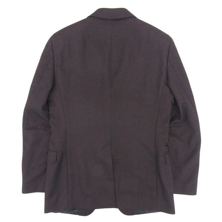 Excellent Salvatore Ferragamo tailored jacket single Brown cashmere mens 46