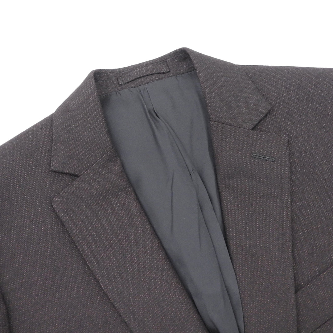 Excellent Salvatore Ferragamo tailored jacket single Brown cashmere mens 46