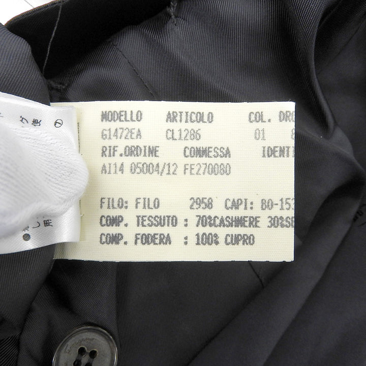 Excellent Salvatore Ferragamo tailored jacket single Brown cashmere mens 46