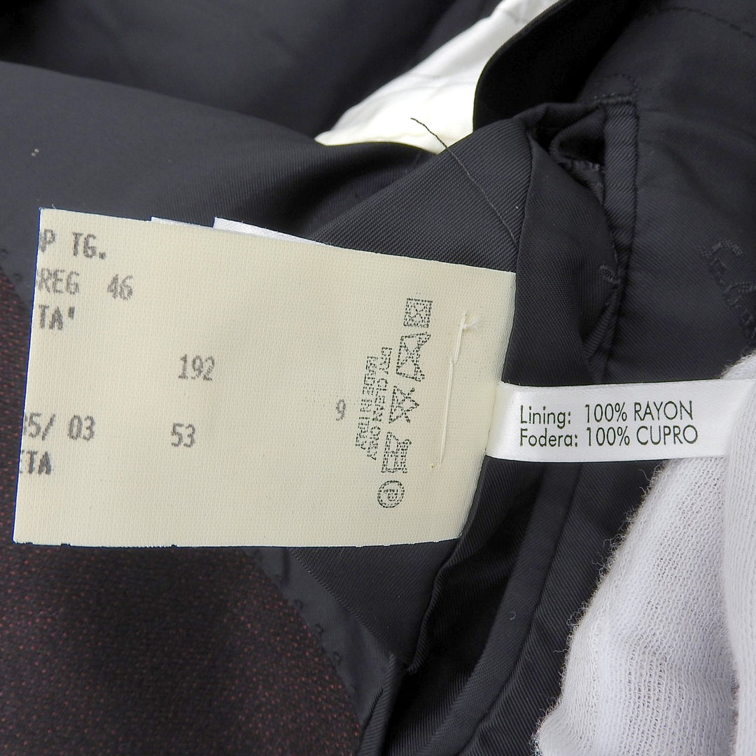 Excellent Salvatore Ferragamo tailored jacket single Brown cashmere mens 46