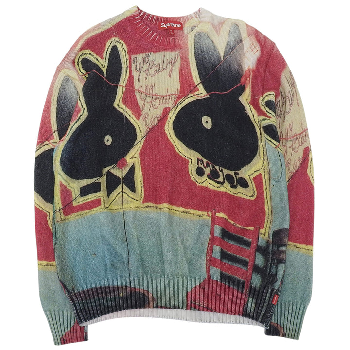 Excellent Supreme knit Yo Baby Sweater Yo Baby Multi cotton mens M
