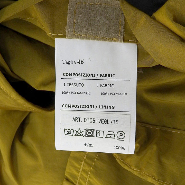 Pristine Hevo coat VEGLIE Water-repellent, lightweight Yellow Nylon mens 46