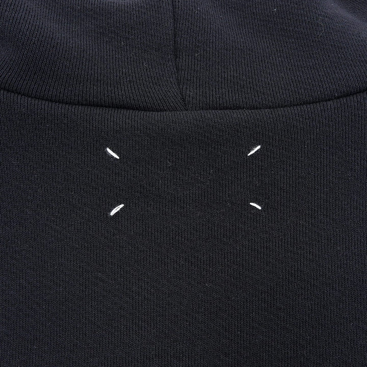 Excellent Maison Margiela 1 hoodie spray design Black purple cotton M S51GU0029
