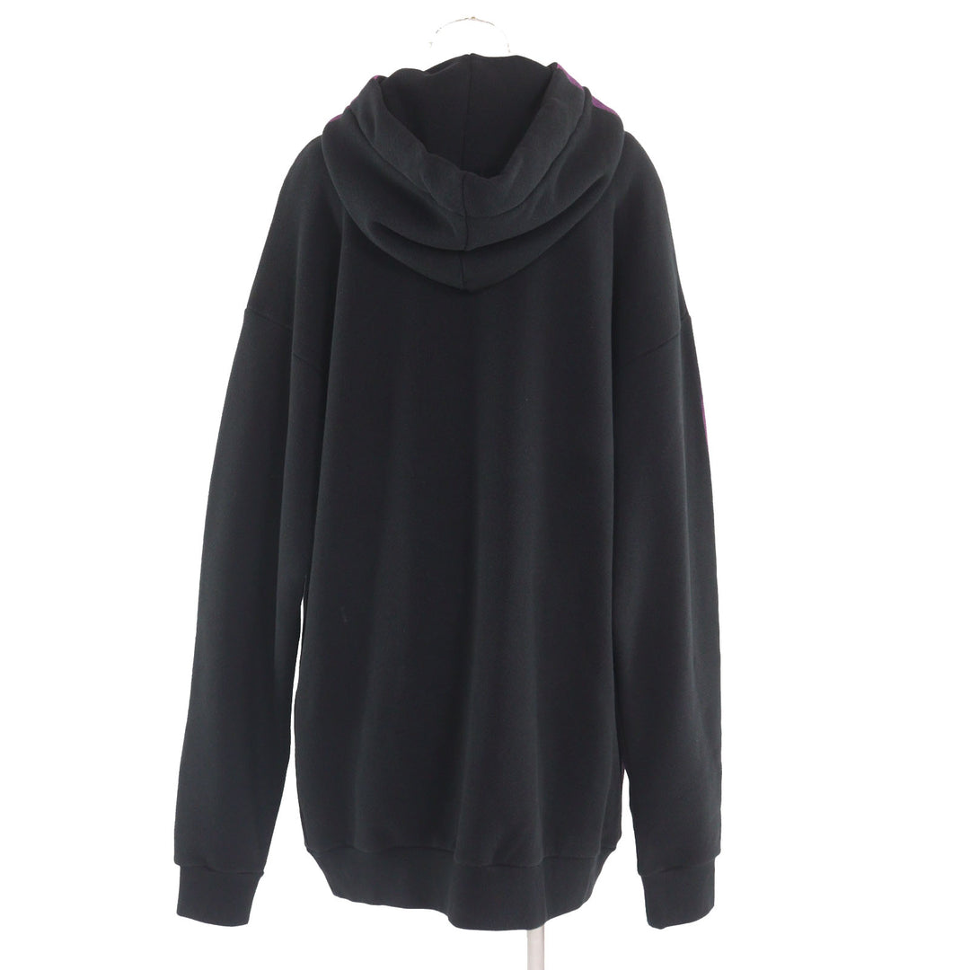 Excellent Maison Margiela 1 hoodie spray design Black purple cotton M S51GU0029