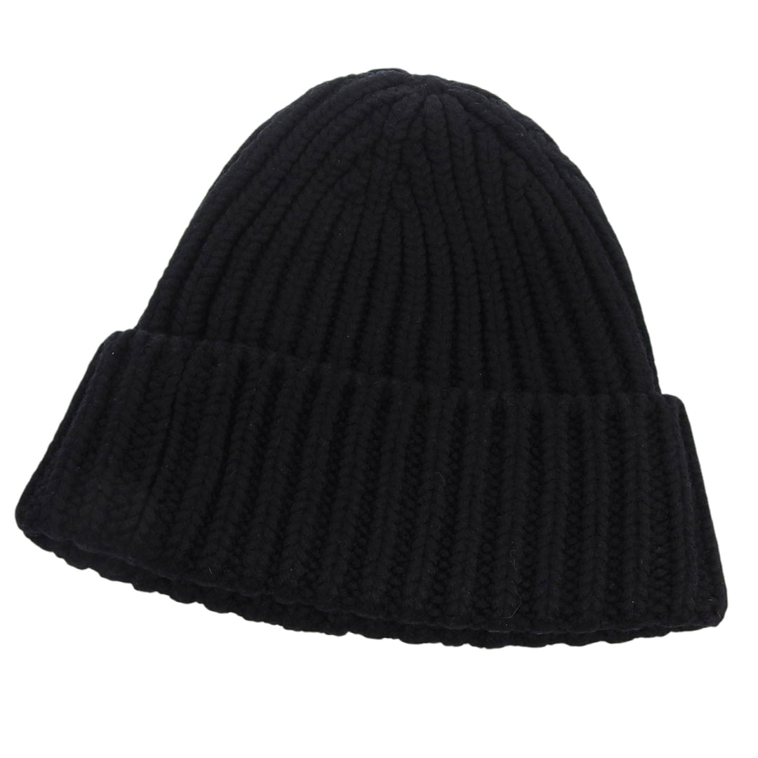 Great LOUIS VUITTON Knit cap Beanie Epi black mens M79370