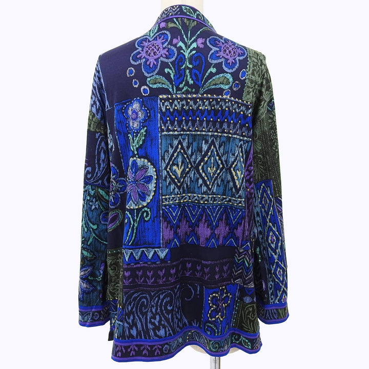 Excellent LEONARD FASHION shirt Stand collar all-over pattern Women 0339113