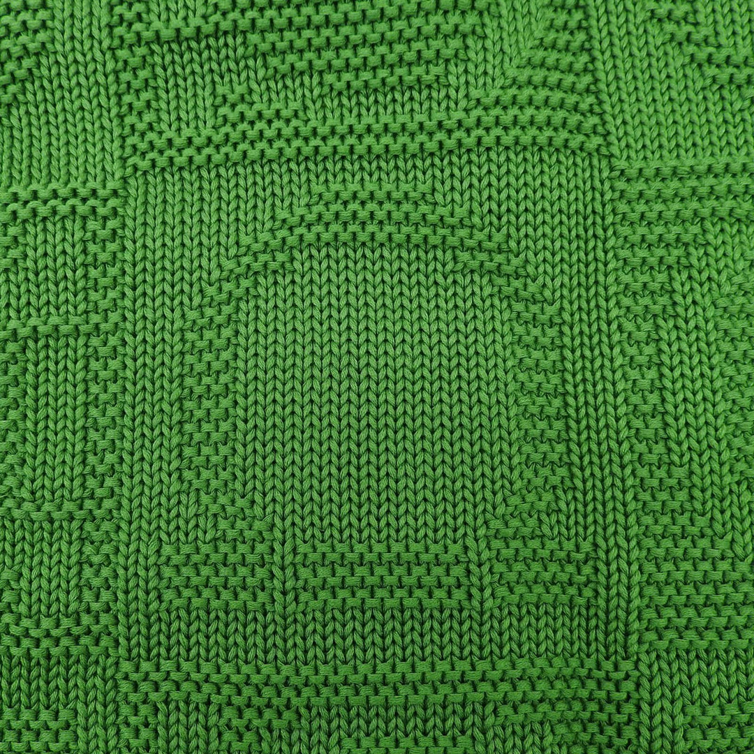 Great Salvatore Ferragamo cardigan Gancini woven pattern green cotton Women S