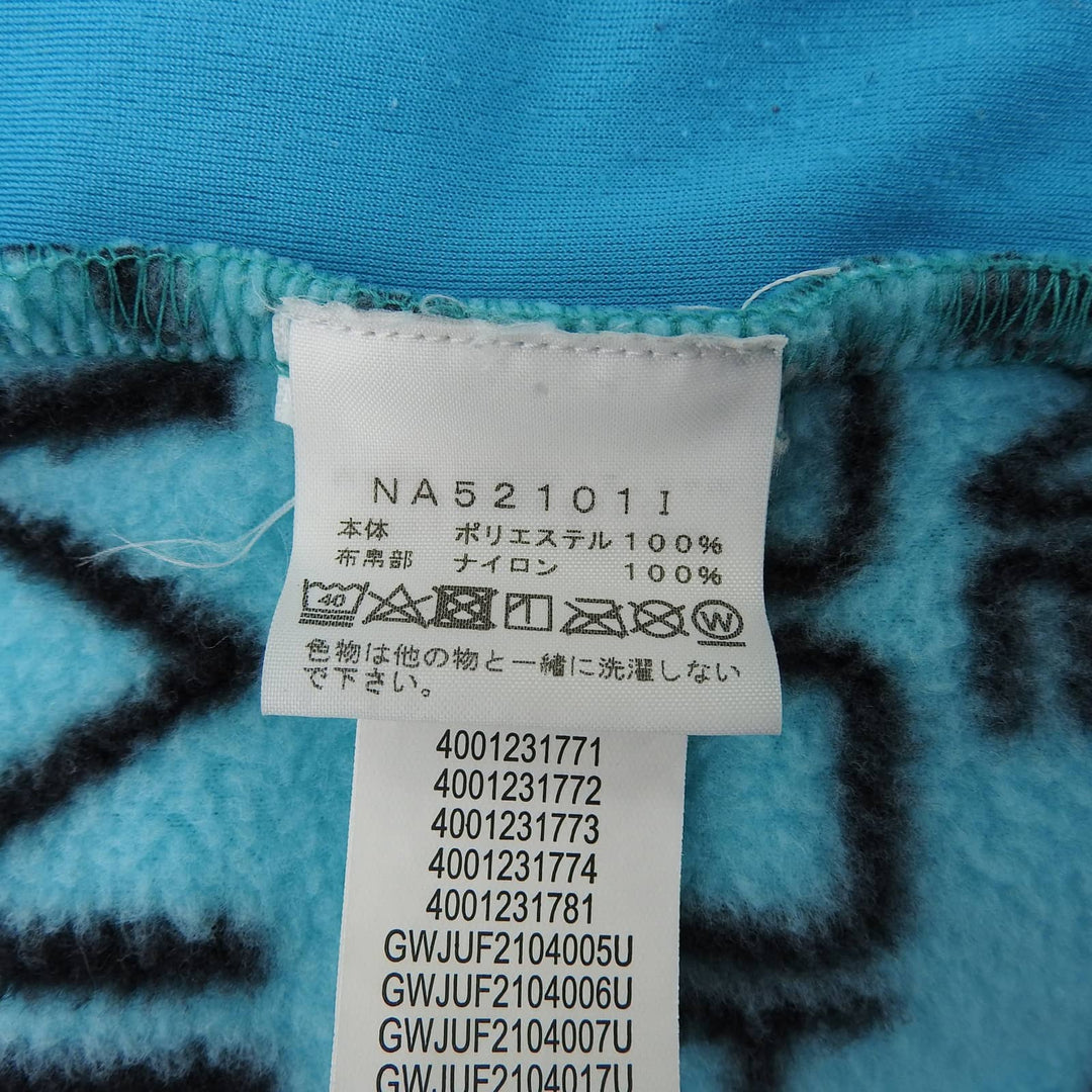 Great Supreme THE NORTH FACE coat All-over logo fleece jacket NA52101I