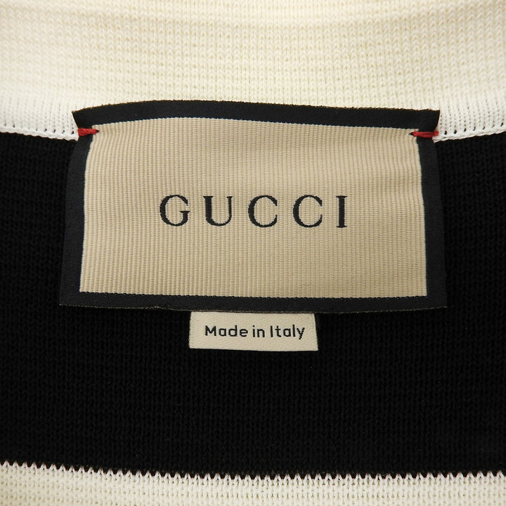 Excellent GUCCI one piece Black White cotton Women XS 731592