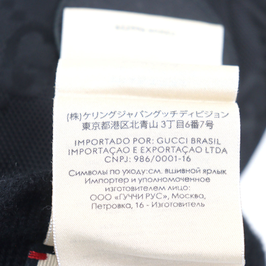 Excellent GUCCI gloves Ski gloves with GG logo leather patch Nylon mens 652996
