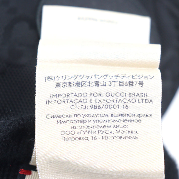 Excellent GUCCI gloves Ski gloves with GG logo leather patch Nylon mens 652996