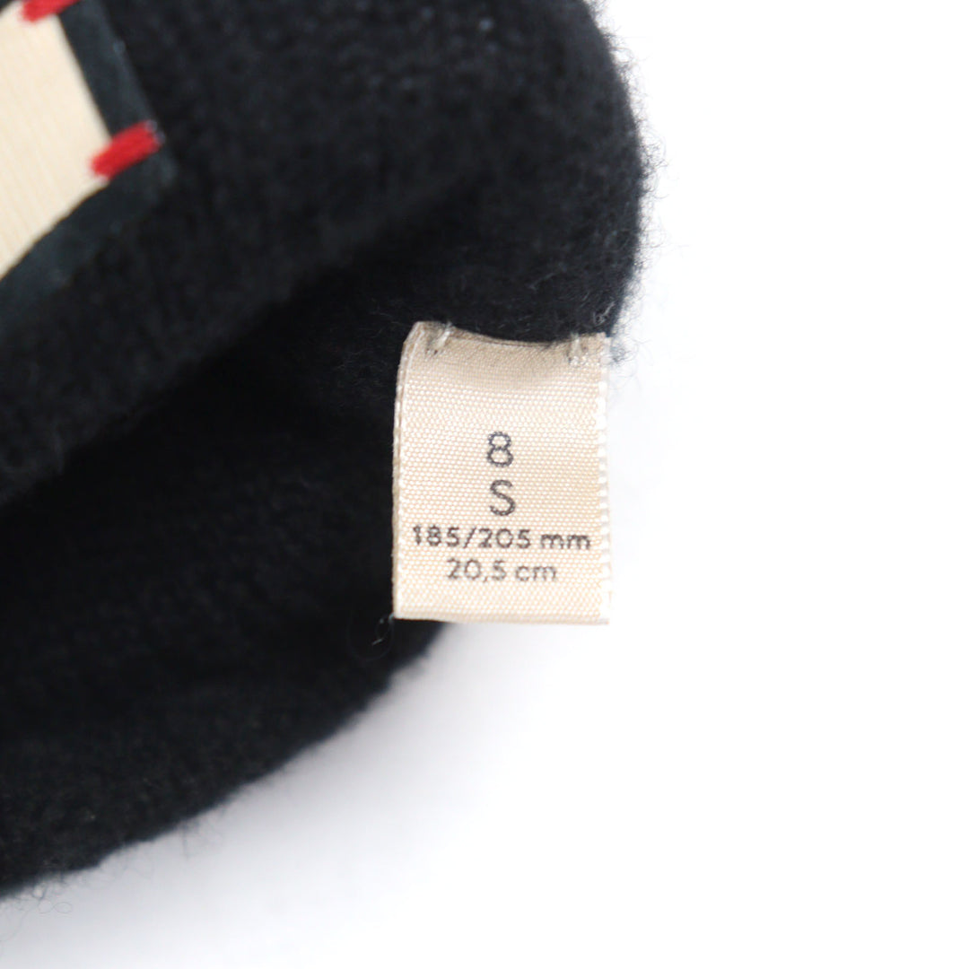 Excellent GUCCI gloves Ski gloves with GG logo leather patch Nylon mens 652996