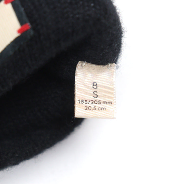 Excellent GUCCI gloves Ski gloves with GG logo leather patch Nylon mens 652996