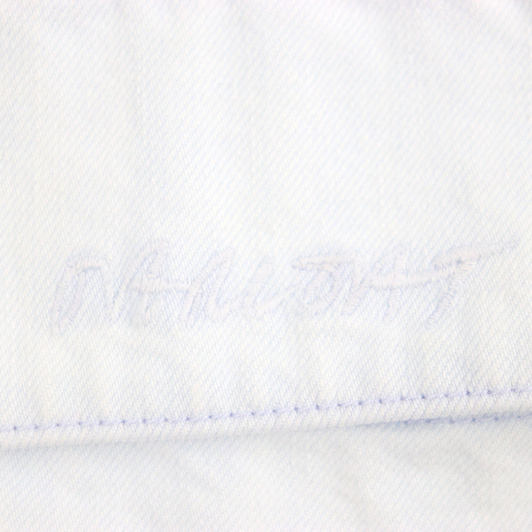 Excellent OVERCOAT Denim Jacket Ice blue cotton mens M S24T06-FLBL