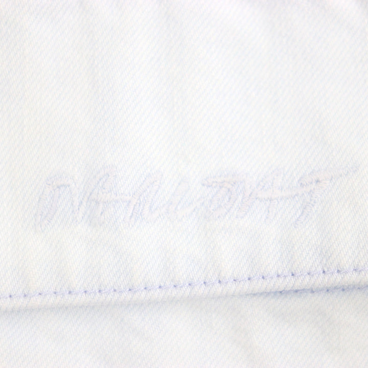 Excellent OVERCOAT Denim Jacket Ice blue cotton mens M S24T06-FLBL
