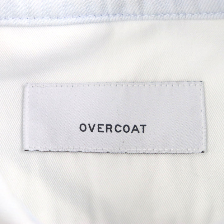 Excellent OVERCOAT Denim Jacket Ice blue cotton mens M S24T06-FLBL