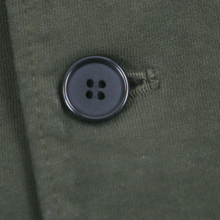 Great SEVEN BY SEVEN Steven Alan Jacket GARMENT DYE BLOUSON shirt khaki cotton mens L