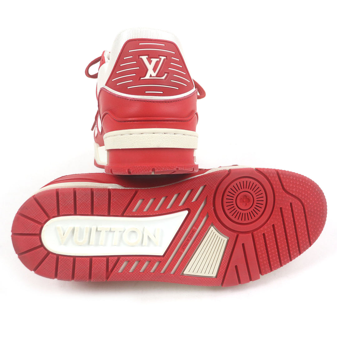 Great LOUIS VUITTON Low cut sneakers LV Trainer Line U2 Bono Monogram leather 7 1A8PJW