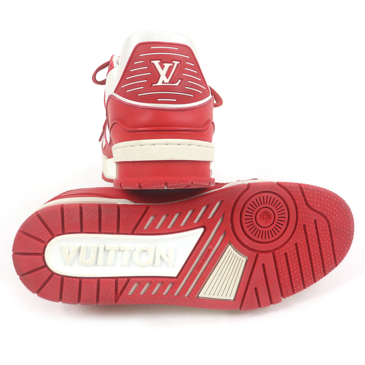 Great LOUIS VUITTON Low cut sneakers LV Trainer Line U2 Bono Monogram leather 7 1A8PJW