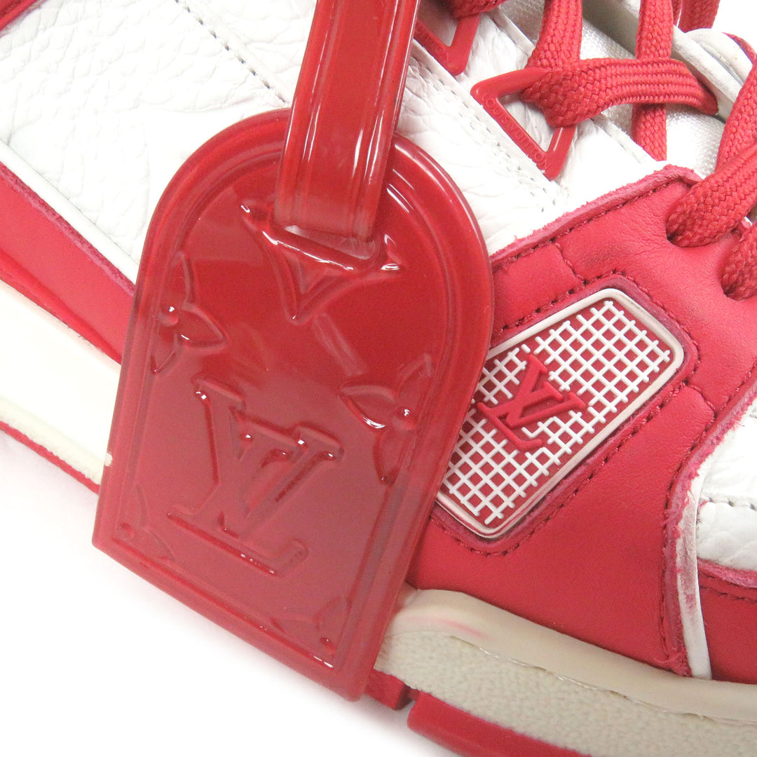 Great LOUIS VUITTON Low cut sneakers LV Trainer Line U2 Bono Monogram leather 7 1A8PJW