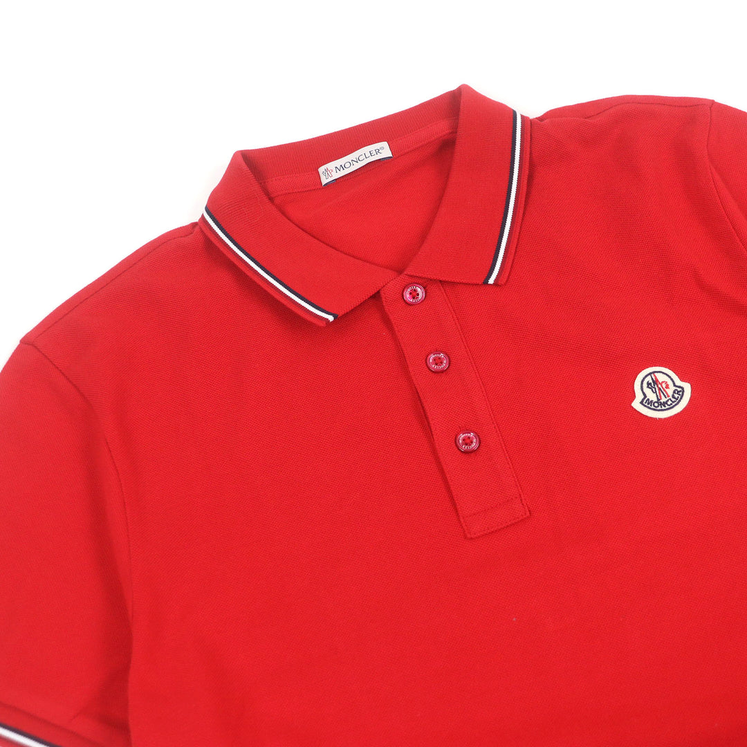 Pristine MONCLER Short sleeve polo shirt MAGLIA POLO MANICACORTA Short sleeve