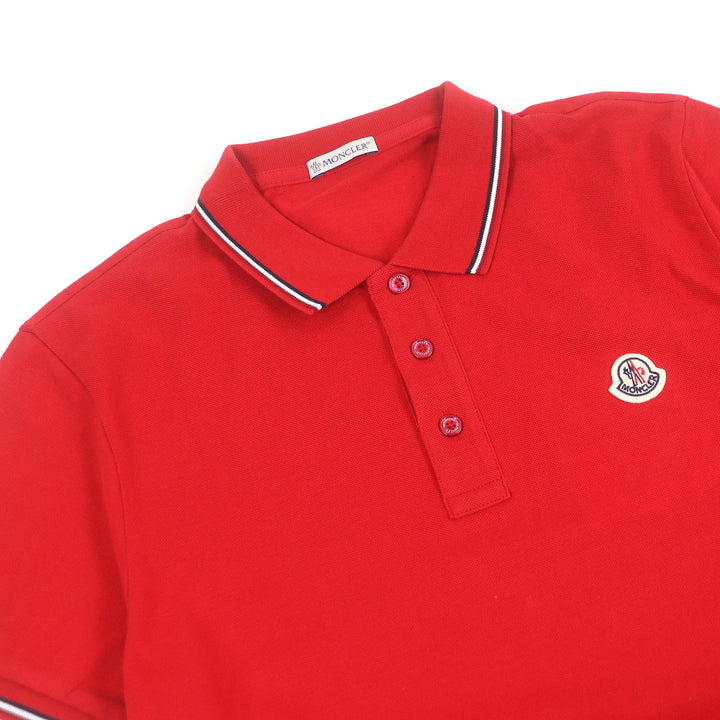 Pristine MONCLER Short sleeve polo shirt MAGLIA POLO MANICACORTA Short sleeve