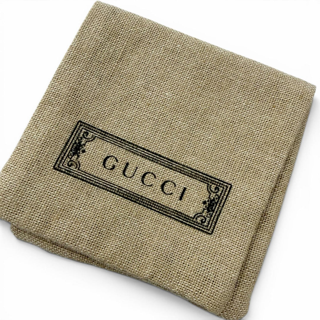Great GUCCI bracelet Ghost ID Plate Kihei Chain Silver AG925 mens 19