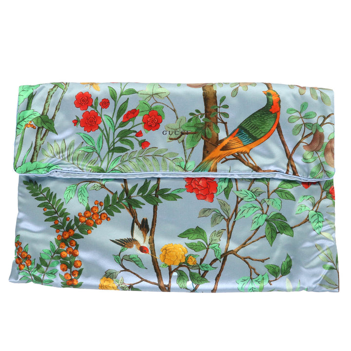 Pristine GUCCI Other Botanical Travel Set: Eye Mask, Air Pillow, and Slippers 3-Piece L