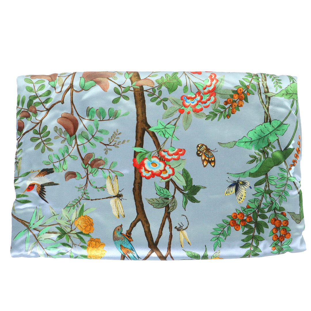 Pristine GUCCI Other Botanical Travel Set: Eye Mask, Air Pillow, and Slippers 3-Piece L