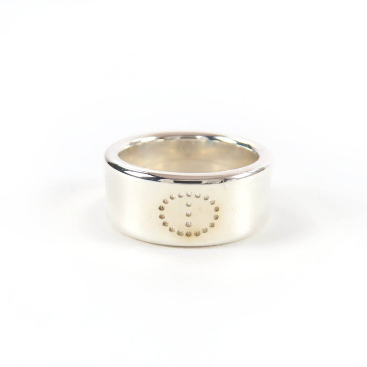 Excellent HERMES Ring Eclipse Ring Silver AG925 Women