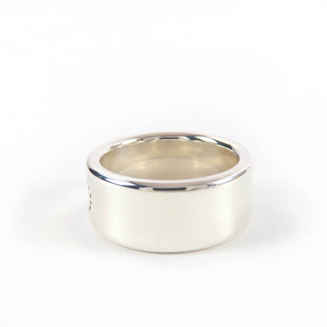 Excellent HERMES Ring Eclipse Ring Silver AG925 Women