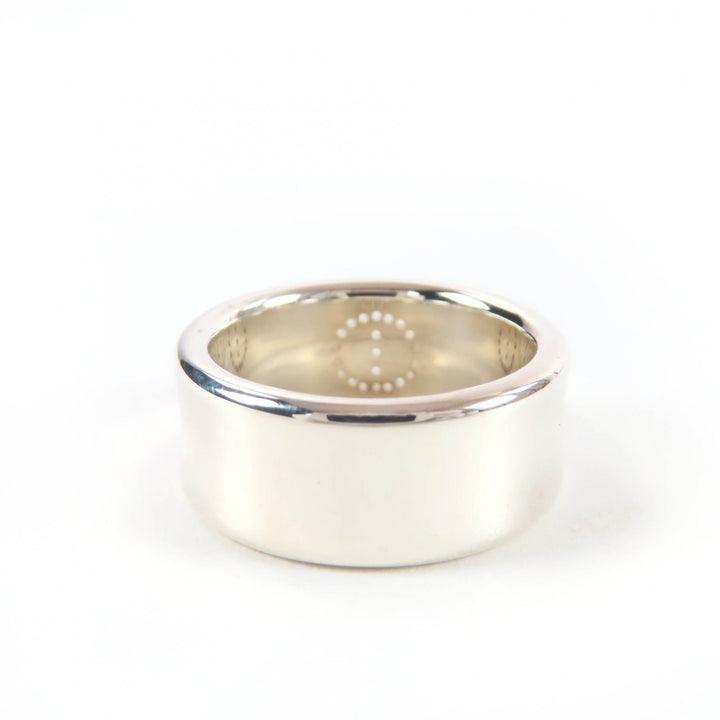 Excellent HERMES Ring Eclipse Ring Silver AG925 Women