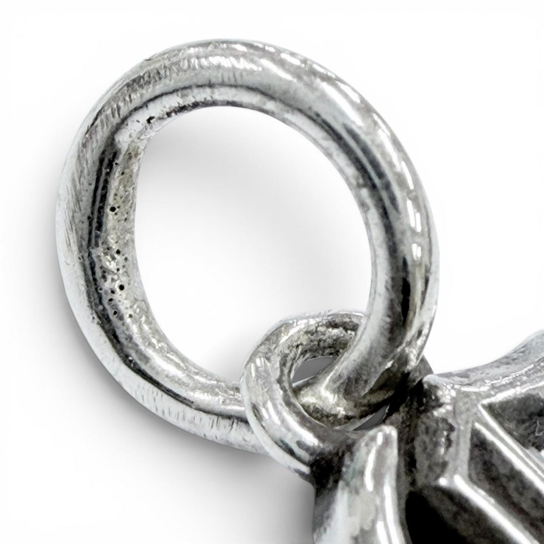 Excellent CHROME HEARTS Pendant top STACK ALPHABET Silver 925 mens